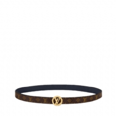 Louis Vuitton Women LV Circle Nautical 20mm Reversible Belt M8613U