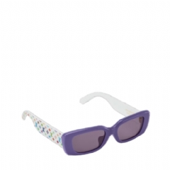 Louis Vuitton Women LV x TM Multigram Cat Eye Sunglasses Purple Z3249W