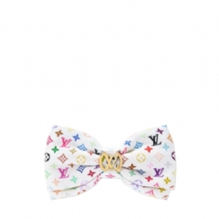 Louis Vuitton Women LV x TM Monogram Multicolor Bow Barrette M03722