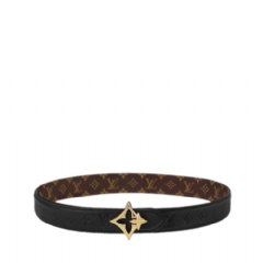 Louis Vuitton Women LV Flowergram 30mm Reversible Belt M8373U