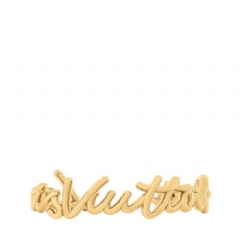 Louis Vuitton Women LV Script Bracelet M1812S