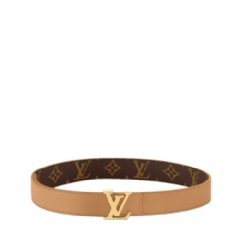 Louis Vuitton Women LV Initiales 30mm Reversible Belt Brown M0363U