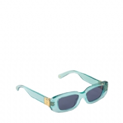 Louis Vuitton Women S-Lock Cat Eye Sunglasses Crystal Blue Z2818W