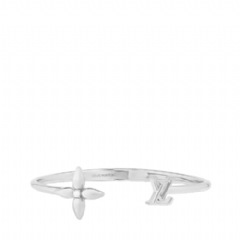 Louis Vuitton Women Louisette Signature Bracelet Palladium M1671S