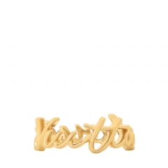 Louis Vuitton Women LV Script Ring M1804S