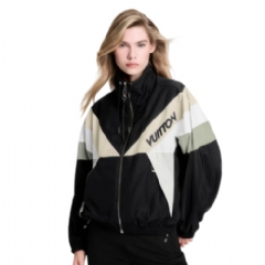 Louis Vuitton Women Color-Blocked Windbreaker 1AIPH3