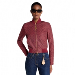 Louis Vuitton Women Monogram Bomber Jacket 1AHXUG