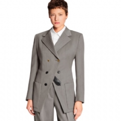 Louis Vuitton Women Asymmetrical Double-Breasted Blazer 1AJFB5