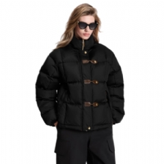 Louis Vuitton Women Monogram Accent Pillow Puffer Jacket 1AHEMO