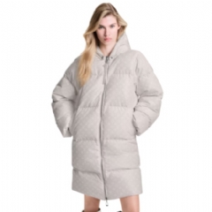 Louis Vuitton Women Long Monogram Puffer Jacket 1AIPHZ