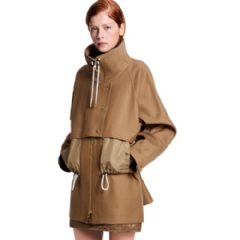 Louis Vuitton Women Contrast Insert Coat 1AJGUR