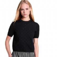 Louis Vuitton Women Monogram Accent Knit Top 1AJHSM