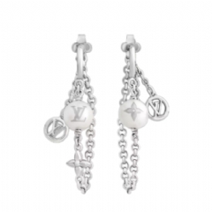 Louis Vuitton Women LV Mix Chains Earrings M02514
