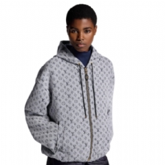 Louis Vuitton Women Monogram Boucle Hoodie 1AHZNA