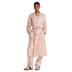 Louis Vuitton Women Cat-and-Mouse Print Robe 1AHYIK