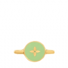 Louis Vuitton Women LV Confetti Ring Green M1859M