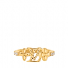 Louis Vuitton Women LV Iconic Ring Gold M1461S