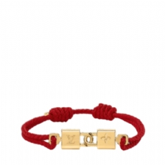 Louis Vuitton Women Twin Locked Bracelet Red M4284Z