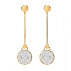 Louis Vuitton Women LV Signet Earrings Gold M03699
