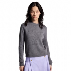Louis Vuitton Women Embroidered Signature Pullover 1AI995
