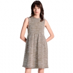Louis Vuitton Women Tweed Knit Mini Dress 1AJEWS