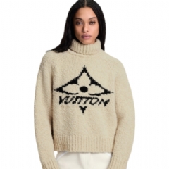 Louis Vuitton Women Signature Knit Turtleneck Pullover 1AIQFV