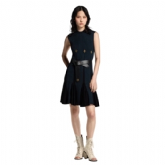 Louis Vuitton Women Signature Accent Knit Dress 1AI964