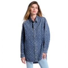 Louis Vuitton Women Monogram Denim Shirt 1AI192