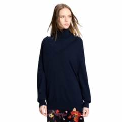 Louis Vuitton Women Cashmere Double Neck Pullover 1AIRCH