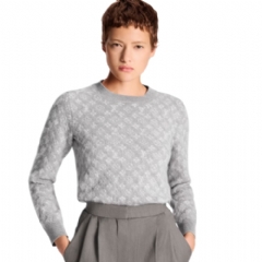 Louis Vuitton Women Monogram Brushed Knit Sweater 1AJFSQ