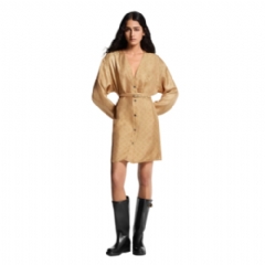 Louis Vuitton Women Mahina Button Front Dress 1AHXMO