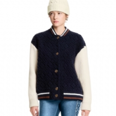 Louis Vuitton Women Monogram Toweling Varsity Jacket 1AIQFN