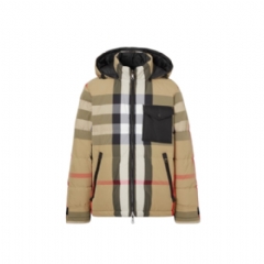 Burberry Men Reversible Check Puffer Jacket Archive beige 81223671