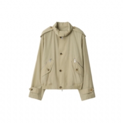 Burberry Men Cotton Nylon Jacket Hunter beige 81130391