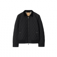 Burberry Men Quilted Nylon Jacket Black 81101871