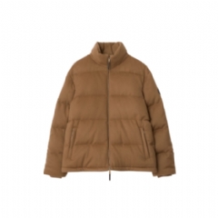 Burberry Men Cashmere Snowdon Puffer Jacket Camel 81157321