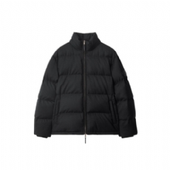 Burberry Men Wool Snowdon Puffer Jacket Charcoal grey 81157301