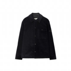 Burberry Men Corduroy Overshirt Twilight blue 81155161