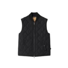 Burberry Men Quilted Nylon Gilet Black 81101851