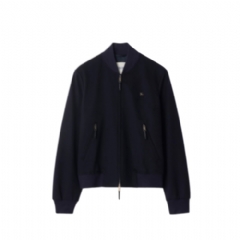 Burberry Men Cashmere Bomber Jacket Navy 81135301