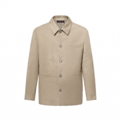 Louis Vuitton Men Monogram Embroidered Chic Overshirt 1AHBI4