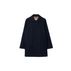 Burberry Men Short Camden Heritage Car Coat Coal blue 80830751