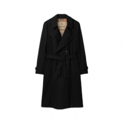 Burberry Men Long Kensington Heritage Trench Coat Black 81172271