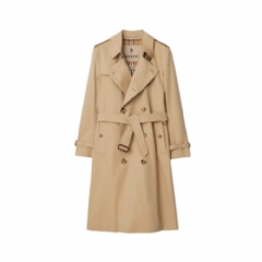 Burberry Men Long Kensington Heritage Trench Coat Honey beige 81172281