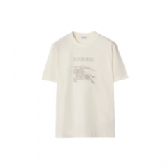 Burberry Men EKD Cotton T-shirt Chalk white 81190061