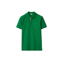 Burberry Men Cotton Polo Shirt Leaf green 81109351
