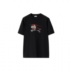 Burberry Men EKD Cotton T-shirt Black 81150851