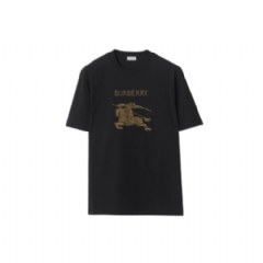 Burberry Men EKD Cotton T-shirt Black 81190051