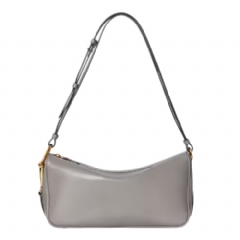 Gucci Women Gucci Half Horsebit medium shoulder bag grey leather 860787 AAF1G 1275