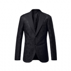 Louis Vuitton Men Damier Bandana Satin Pont Neuf Jacket 1AIHM5